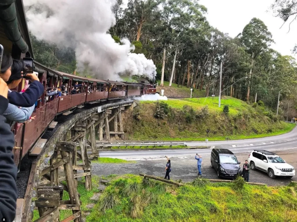 Monbulk Creek Trestle Bridge